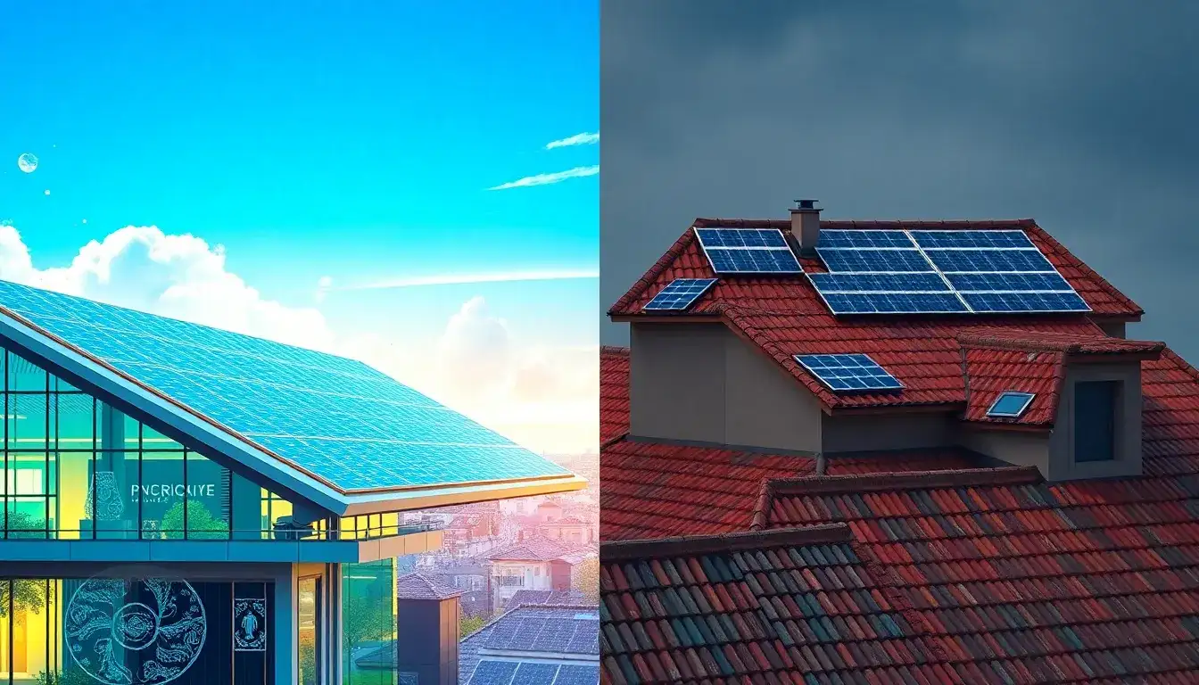 How does the lifespan of perovskite solar panels compare to silicon-based ones