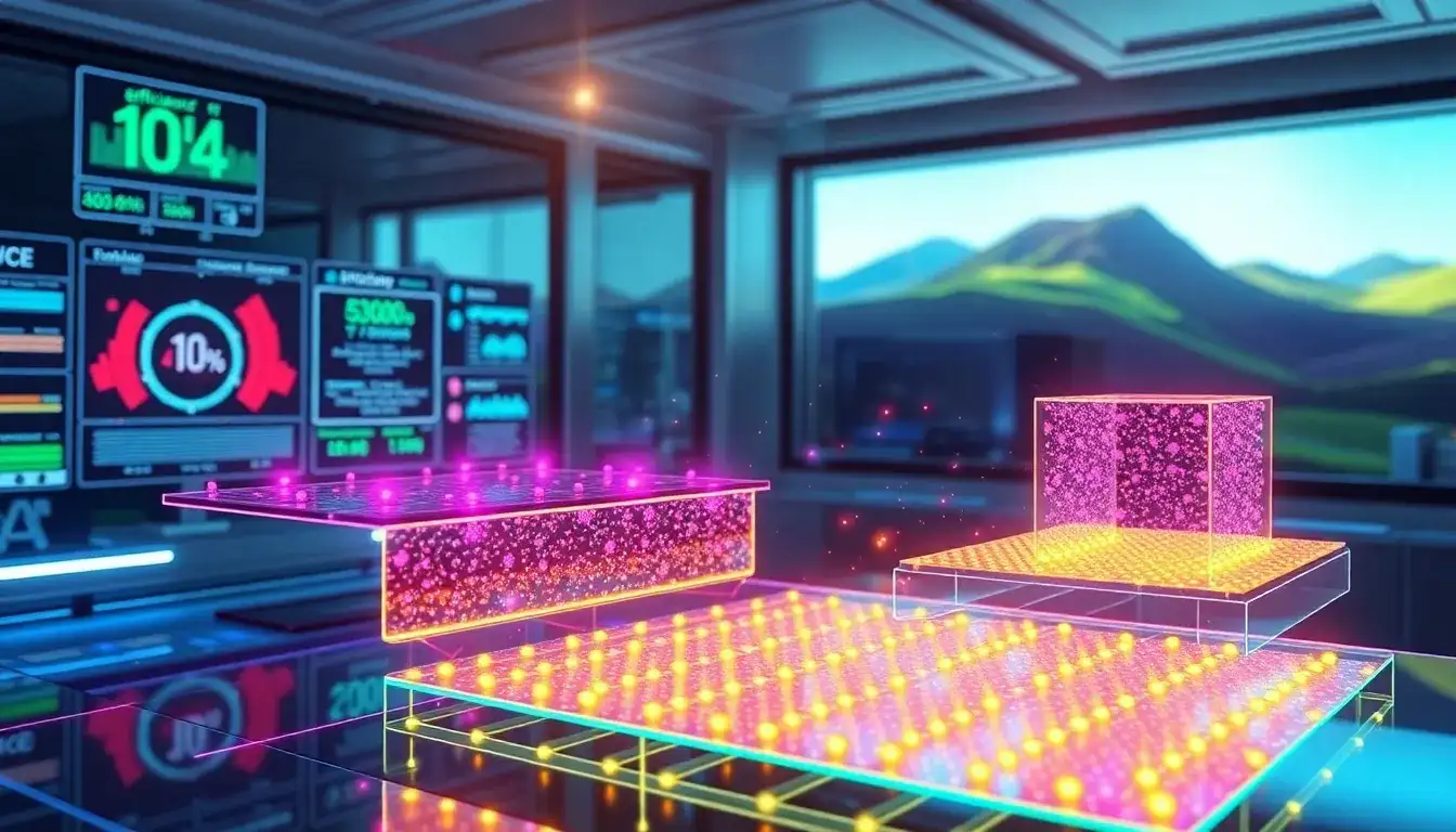 What are the benefits of using quantum dots in perovskite solar cells