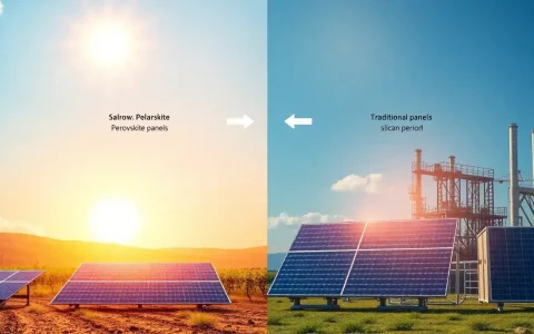 How does the energy payback period compare between perovskite and silicon solar panels