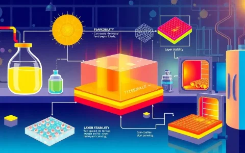 How does the fabrication process affect the thermal stability of perovskite solar cells