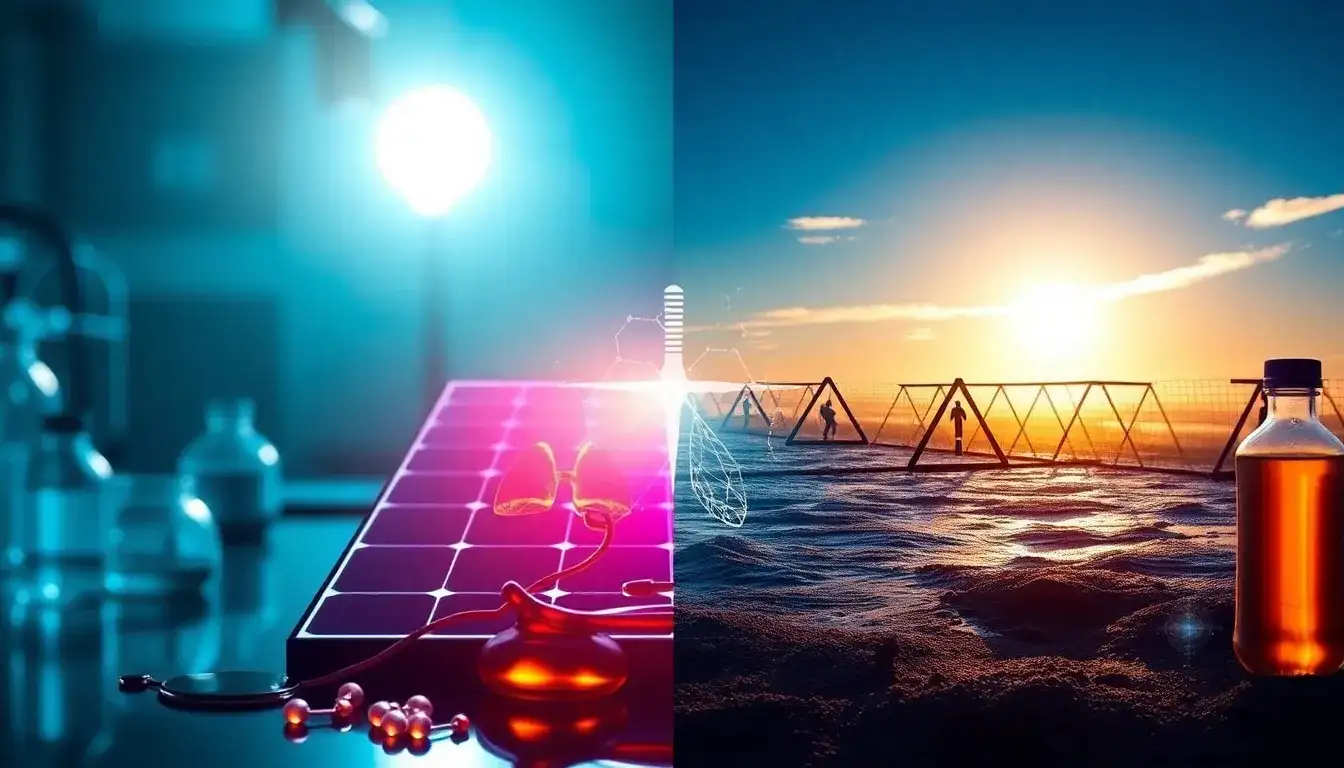 What are the potential health risks associated with the materials used in perovskite solar cells