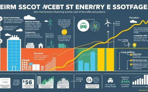 What are the main factors influencing the cost of energy storage over different durations