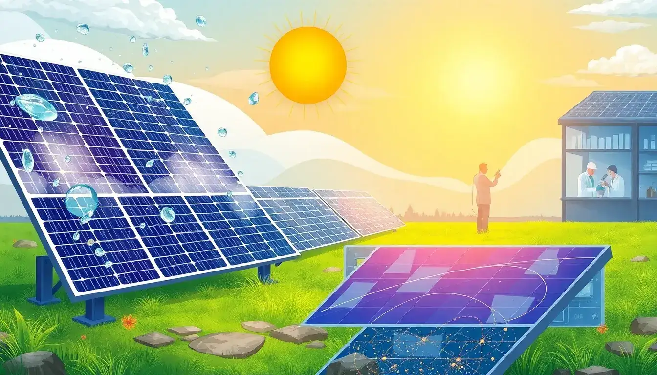 What are the main factors that contribute to the degradation of perovskite solar panels