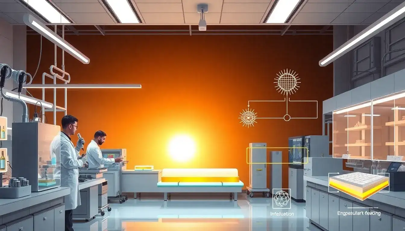 What are the most promising new encapsulation techniques for perovskite solar cells