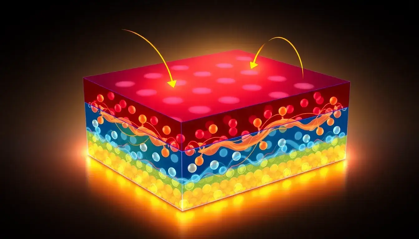 How does ion migration contribute to current-voltage hysteresis in perovskite solar cells
