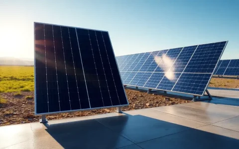 How does the reflectivity of the ground affect the efficiency of bifacial solar panels