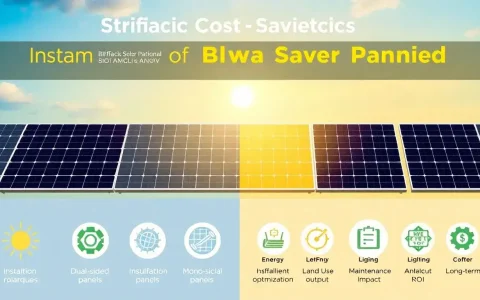 What are the main factors that influence the cost savings of bifacial solar panels