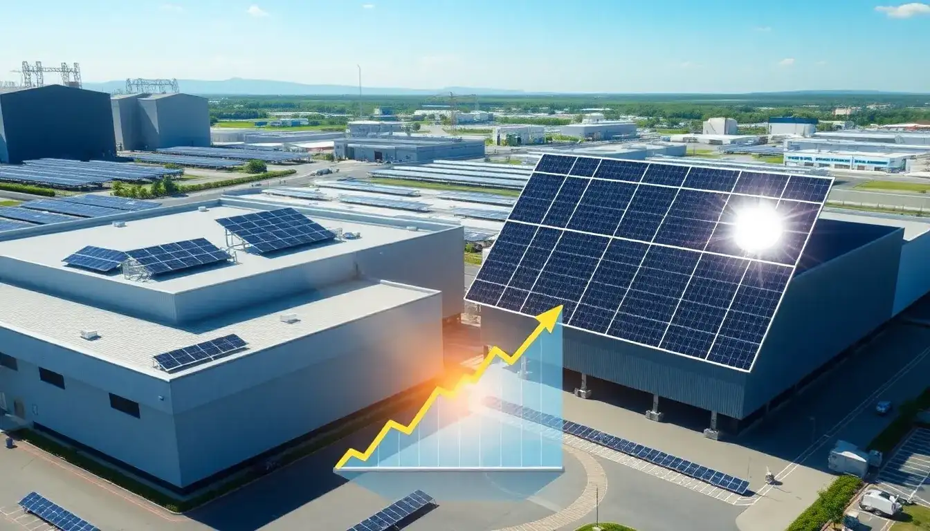 What are the potential cost savings for commercial and industrial installations using bifacial solar panels