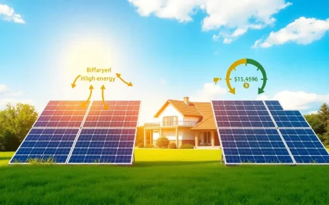 How do bifacial solar panels' higher energy yields impact their overall cost-effectiveness