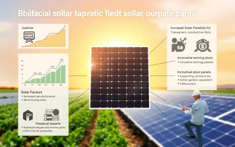 What are the main factors driving the higher cost of bifacial solar panels