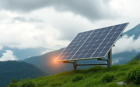 How do bifacial solar panels perform in cloudy conditions