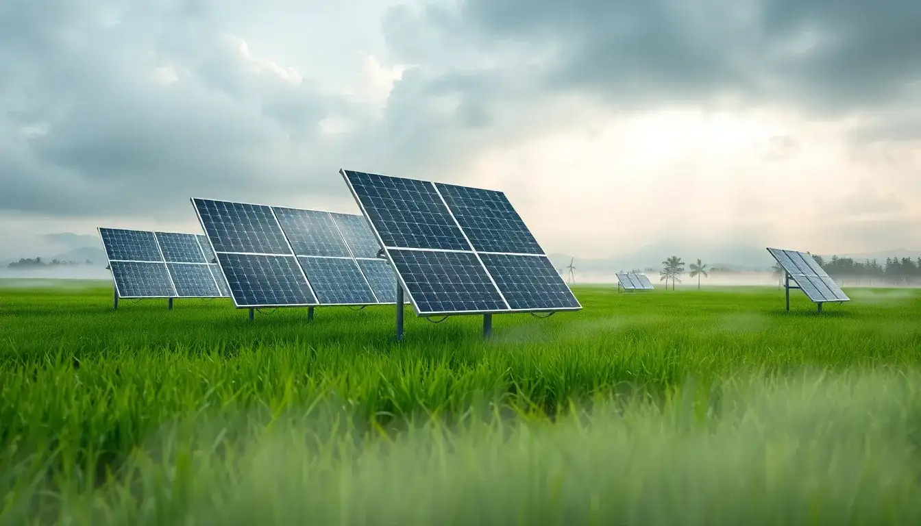 Are there any specific brands of bifacial solar panels that perform better in cloudy conditions