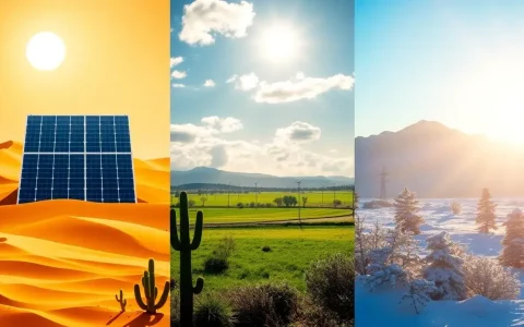 How does the performance of bifacial solar panels vary in different climates
