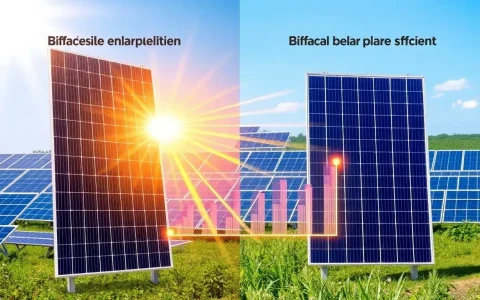 How much more energy do bifacial solar panels produce compared to traditional ones