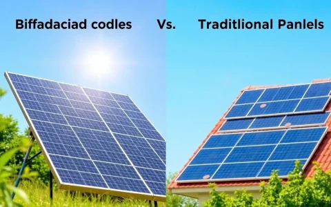 How does the cost of bifacial solar panels compare to traditional ones