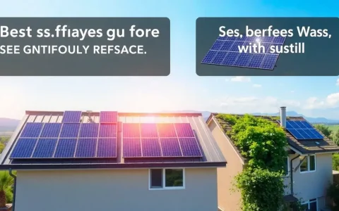 What are the best types of roofs for bifacial solar panels