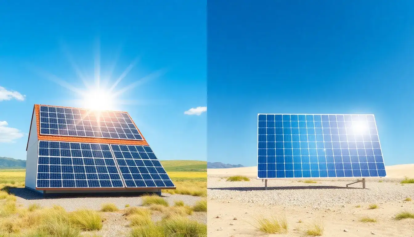 How do bifacial solar panels compare in energy output to traditional ones