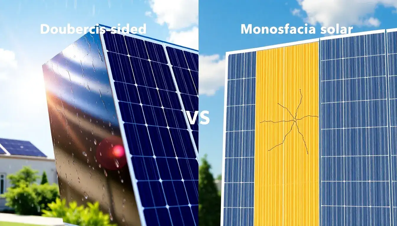 What are the durability differences between bifacial and monofacial solar panels