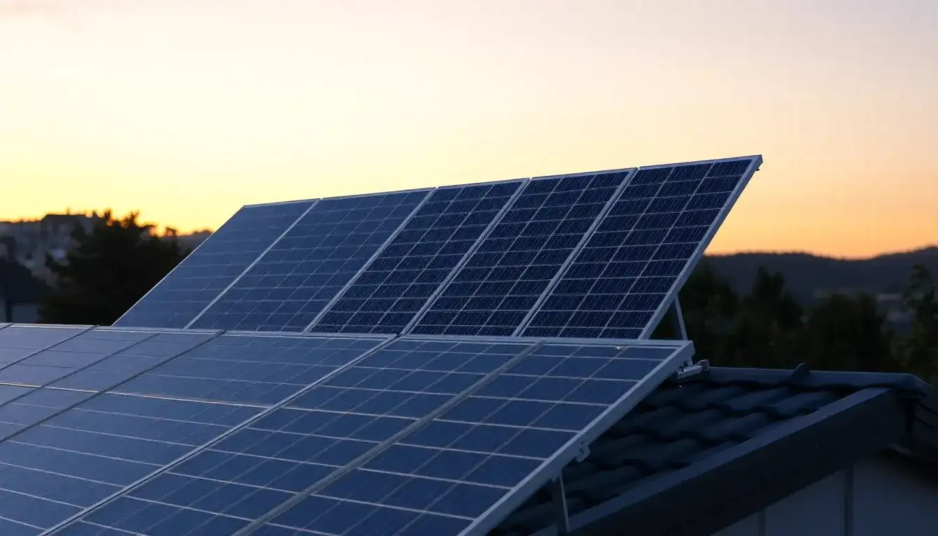 How does the tilt angle affect the performance of bifacial panels in low-light conditions