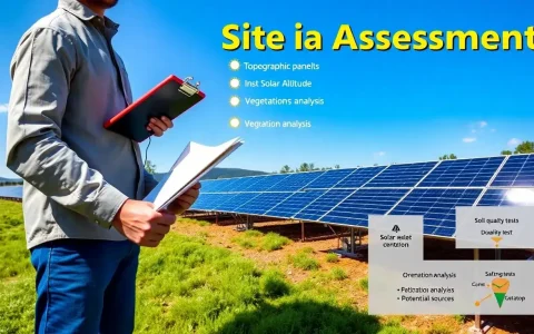 What are the key factors to consider during a site assessment for bifacial solar panels