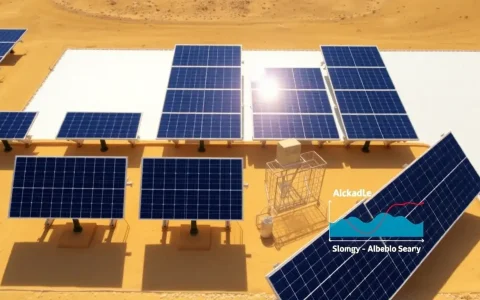 What are the benefits of using high-albedo surfaces around bifacial solar panels