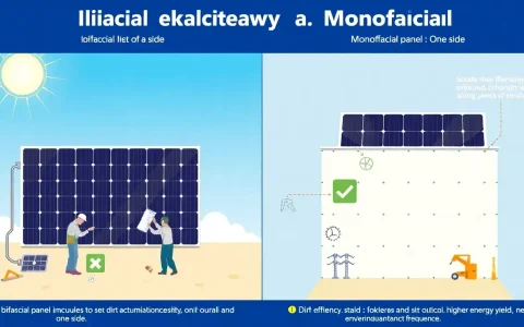 Are there any maintenance differences between bifacial and monofacial panels