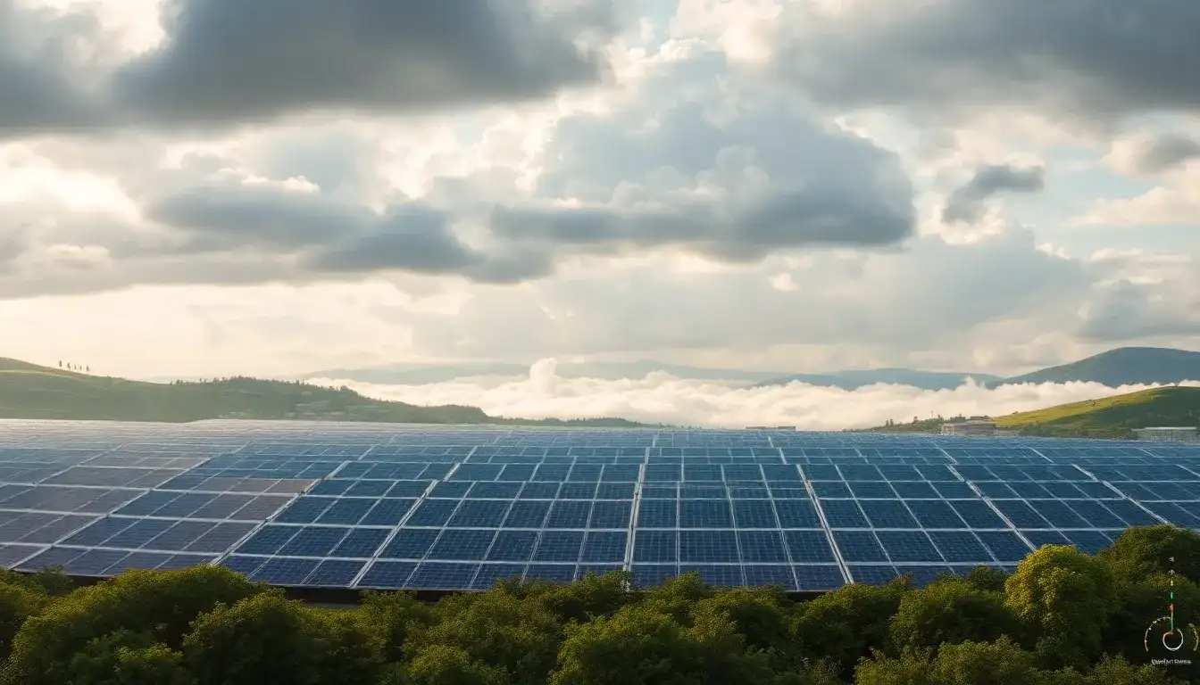 How do bifacial panels perform in regions with high cloud cover