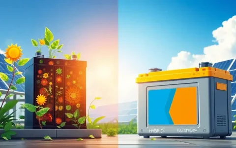 How long do hybrid solar batteries typically last compared to lead-acid batteries