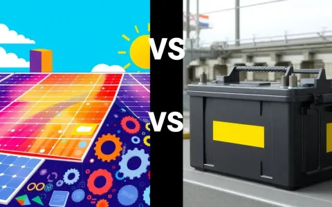 How does the cost of hybrid solar batteries compare to lead-acid batteries
