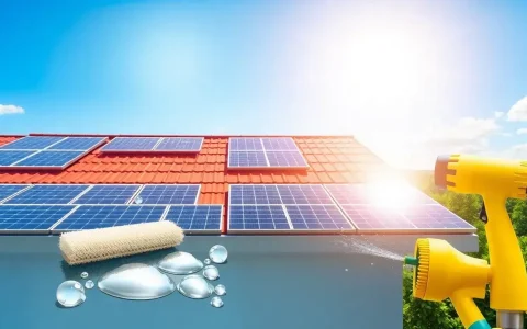 How often should I clean my solar panels
