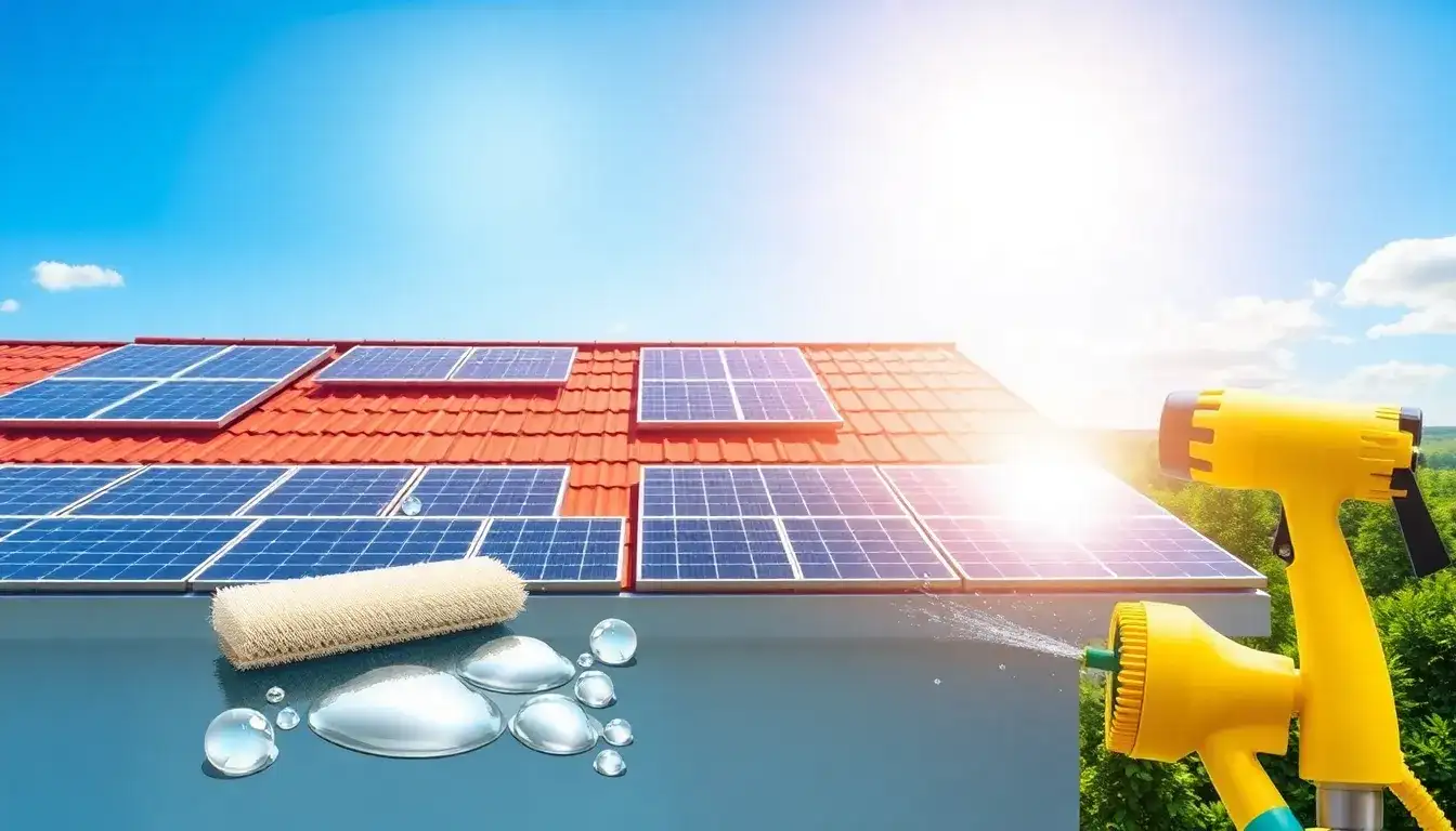 How often should I clean my solar panels