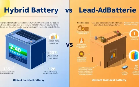 Are hybrid solar batteries more expensive than lead-acid batteries upfront