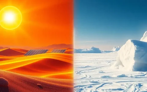 How do hybrid solar batteries perform in extreme temperatures