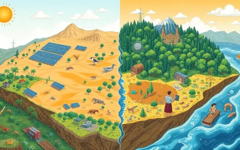 How do the environmental impacts of hybrid solar batteries vary by region