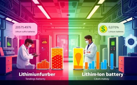 How do lithium-sulfur batteries compare to lithium-ion batteries in terms of cost and efficiency