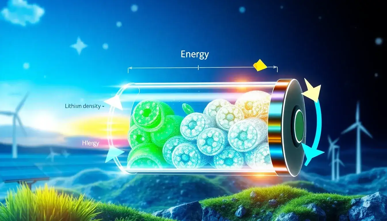 How does the energy density of lithium-sulfur batteries impact their lifespan and cyclability