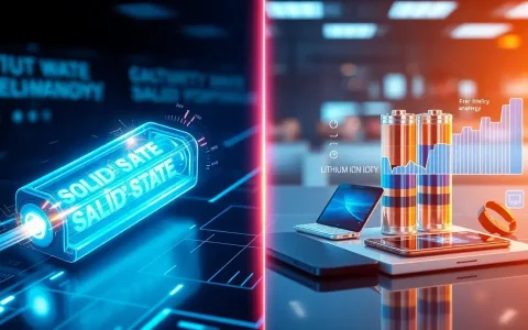How does the energy density of solid-state batteries compare to lithium-ion batteries in real-world applications