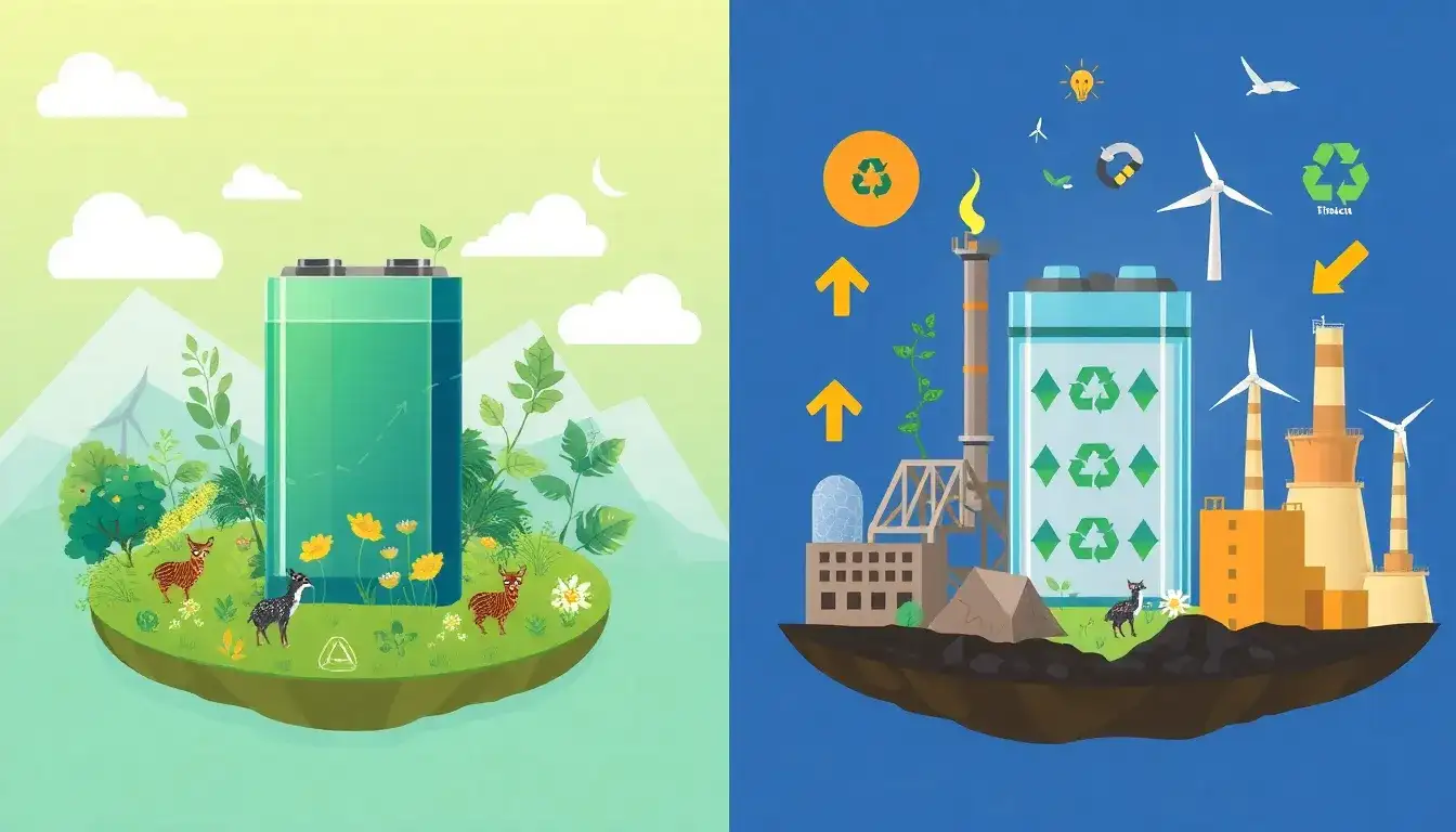 What are the potential environmental benefits of using solid-state batteries over lithium-ion batteries