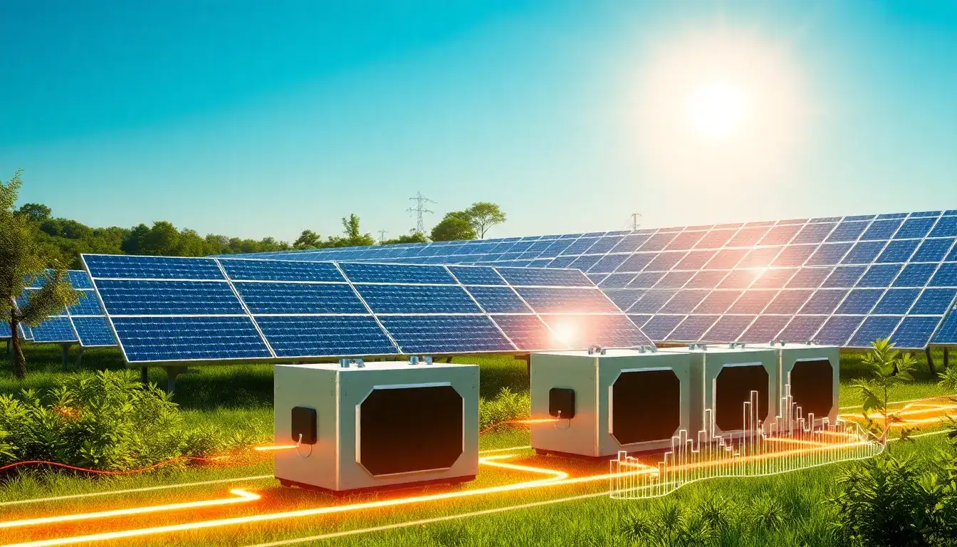 How does the faster charging time of solid-state batteries impact the overall efficiency of solar energy systems