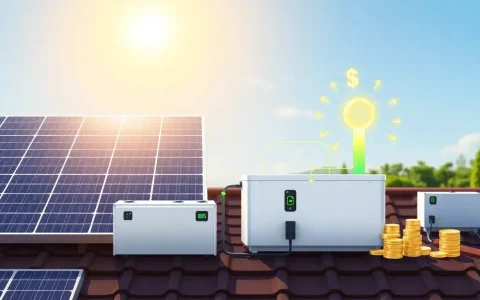 How does the faster charging time of solid-state batteries impact the overall cost of solar energy systems