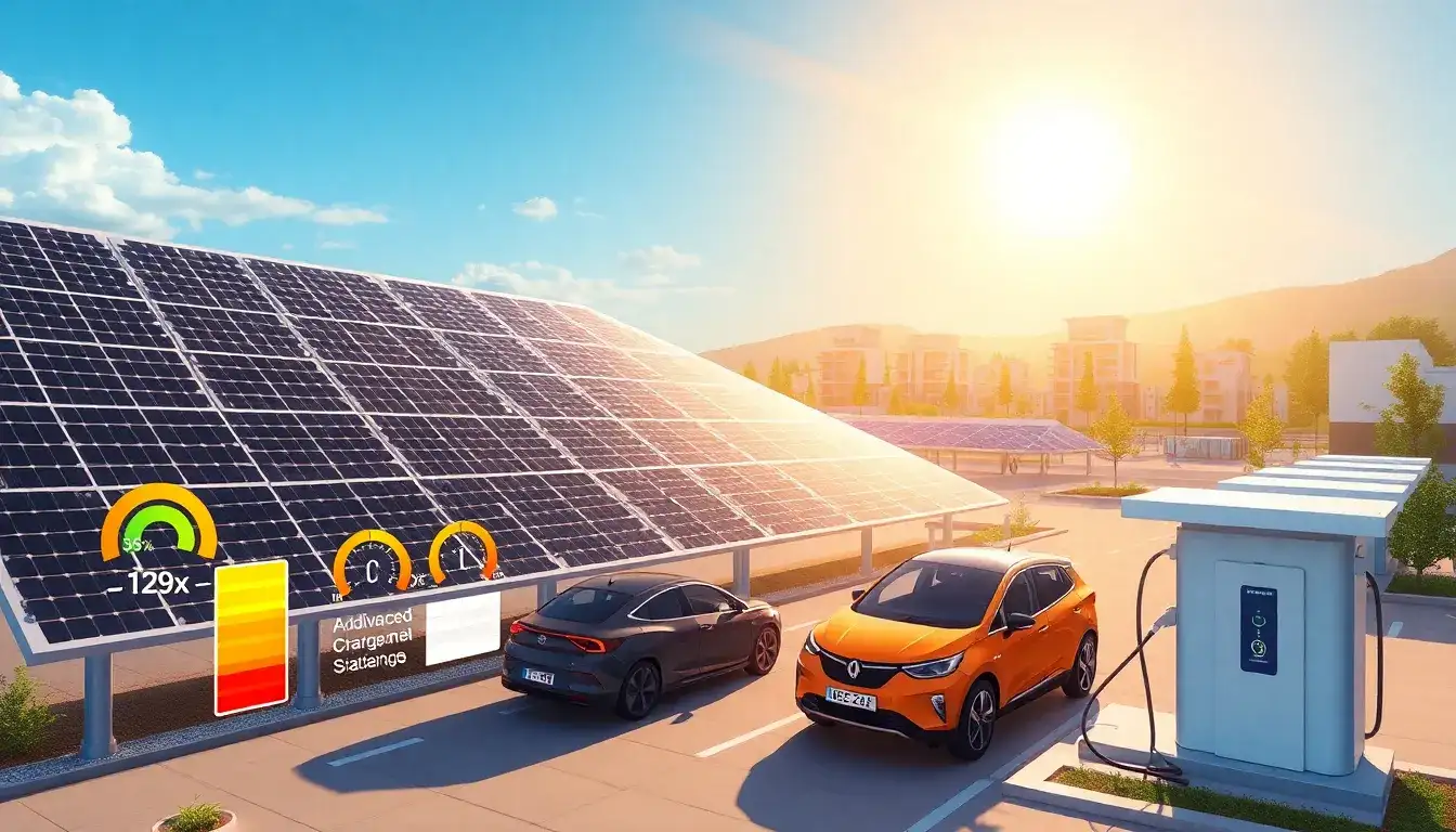 How does the faster charging time of solid-state batteries affect the lifespan of solar energy systems