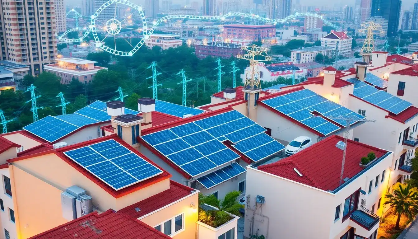 How do smart solar technologies enhance grid stability