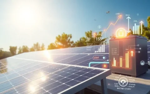 How do smart batteries maximize the efficiency of solar energy systems