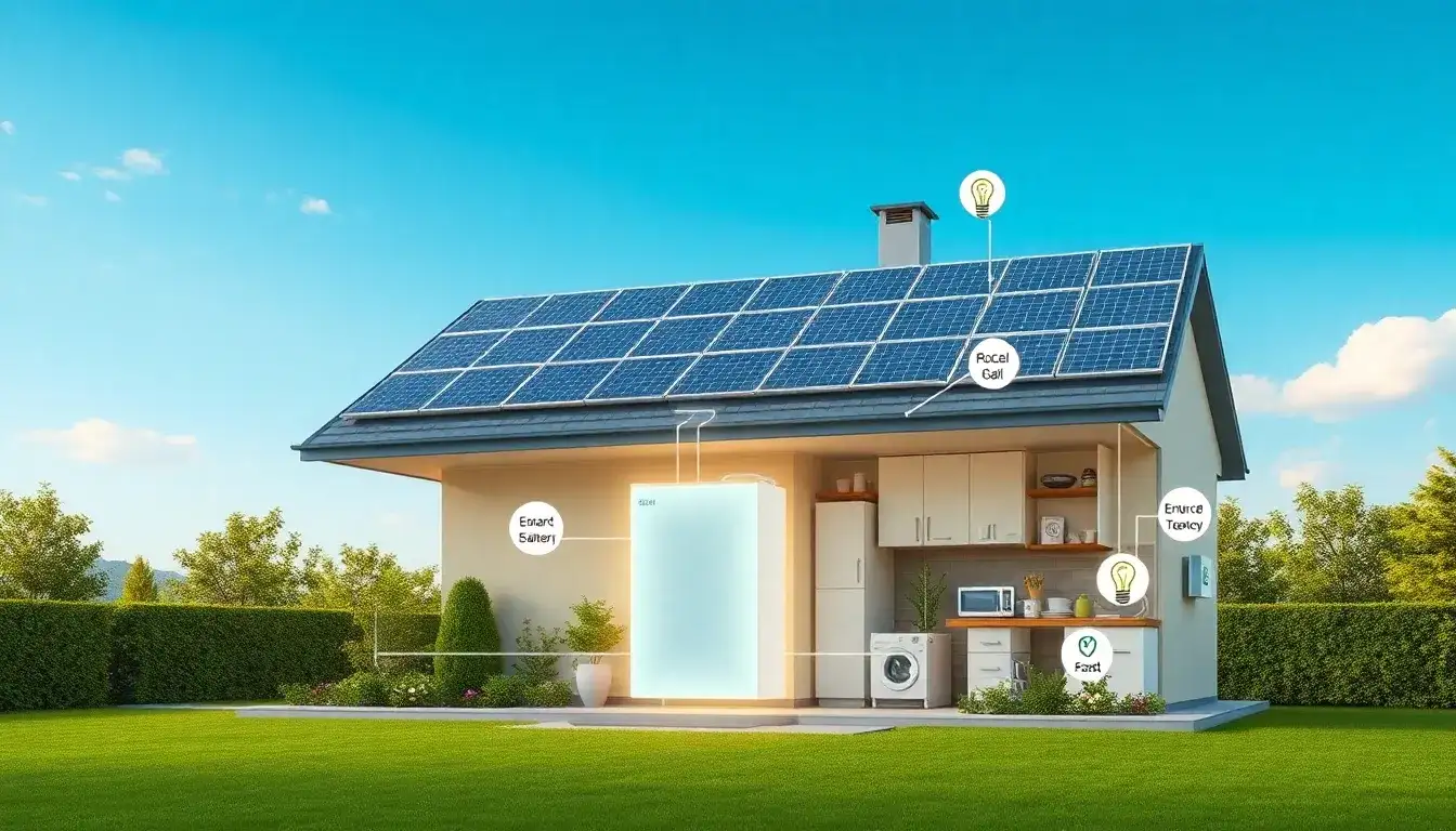 What role do smart batteries play in reducing electricity bills