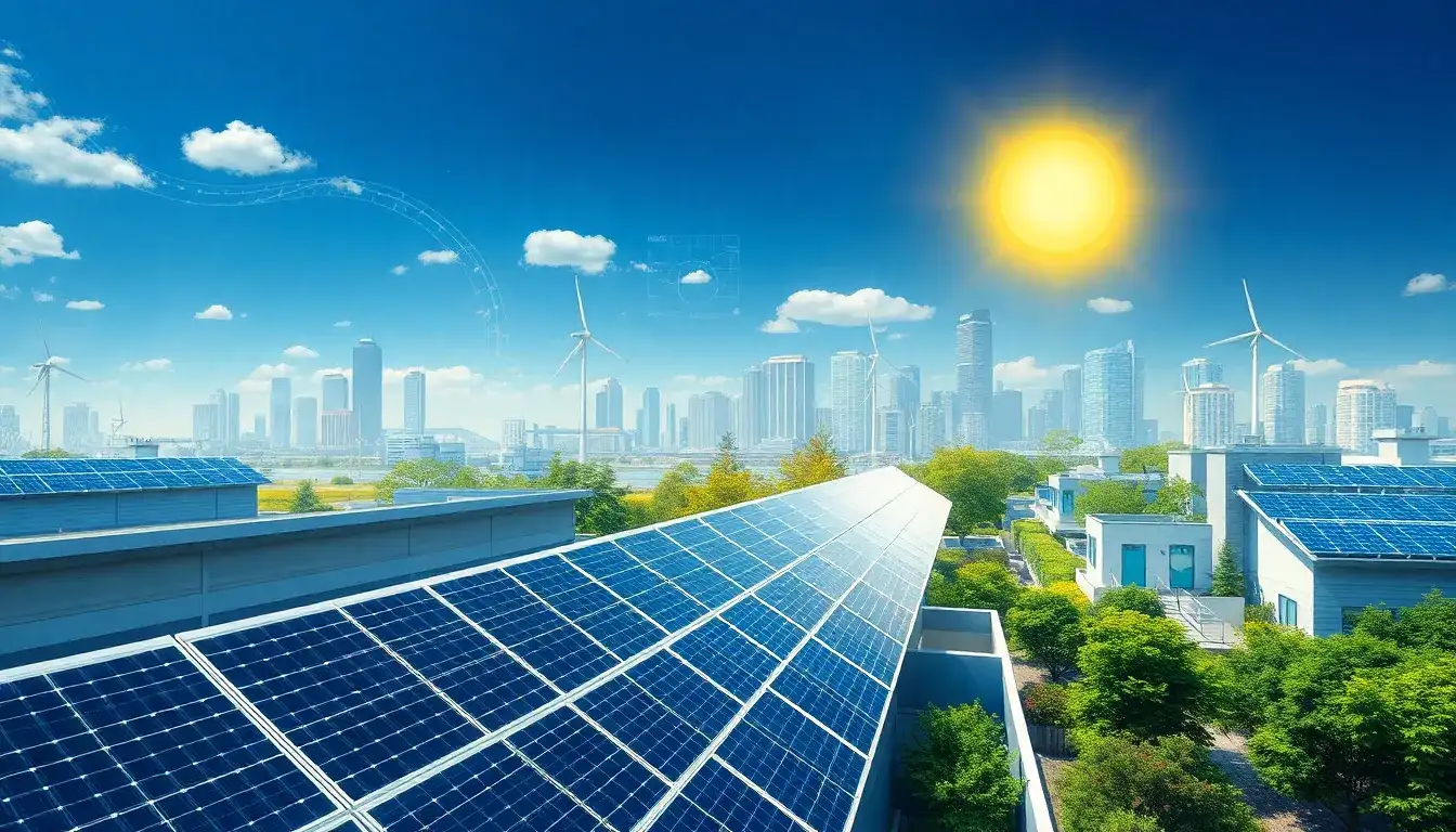How do smart solar technologies optimize energy storage and usage