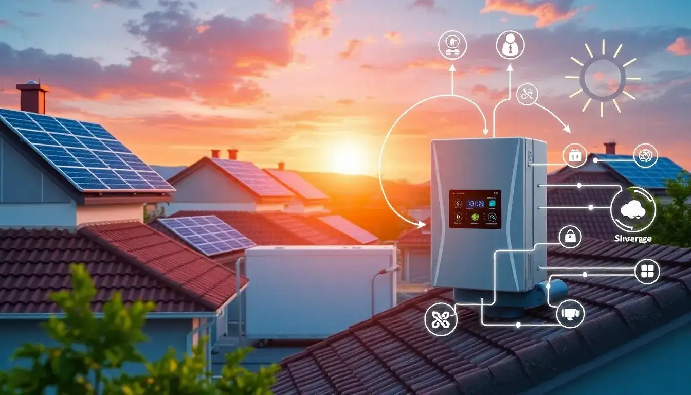 What role do smart inverters play in optimizing solar energy storage