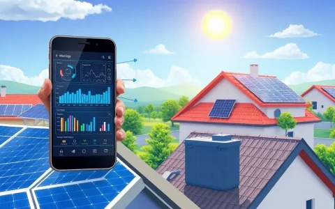 How does remote monitoring improve the efficiency of solar battery systems