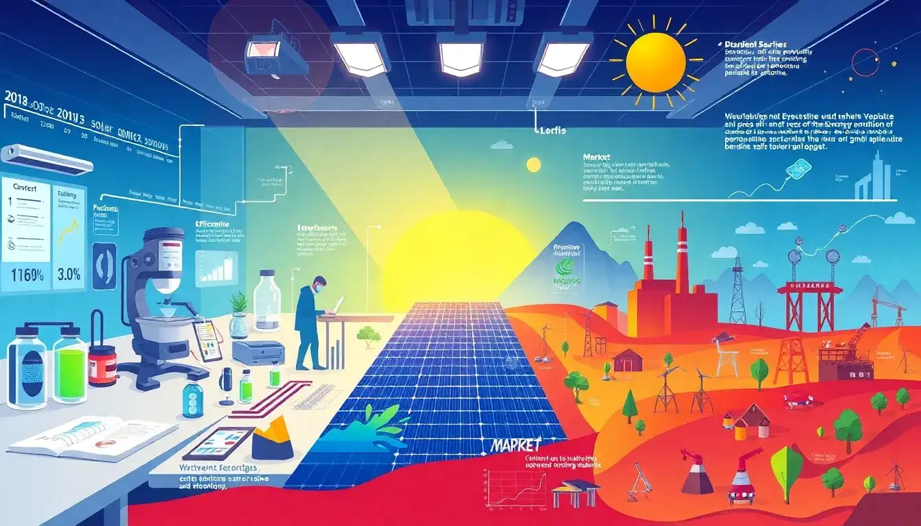 What are the main challenges in commercializing perovskite solar panels