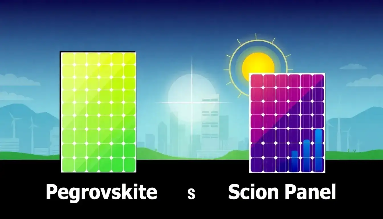 How does the cost of perovskite solar panels compare to traditional silicon-based panels