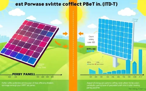 How does the energy payback time (EPBT) of perovskite solar panels compare to that of silicon-based panels